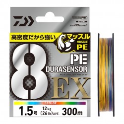 Daiwa UVF PE Durasensor 8EX+Si3  PE1.5 300m - Multicolor