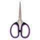 Heart Fishing Tools SC-106 Fishing Scissors - Black/Purple