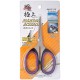 Heart Fishing Tools SC-106 Fishing Scissors - Black/Purple