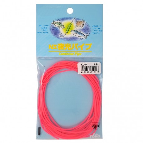 Toho Luminous Pipe Size 5 (2.5mm) Luminous Pink