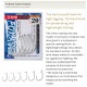 Suteki Fukase Hook Size 19 - Silver (8pcs)