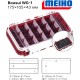 Meiho Bousui WG-1 Double Sided Tackle Storage Case (175x105x43mm)
