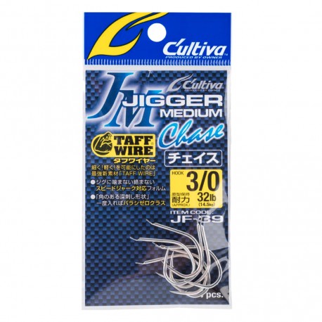 Cultiva JF-39 Jigger Medium 3-0 (32lb-14.5kg) (7pcs)