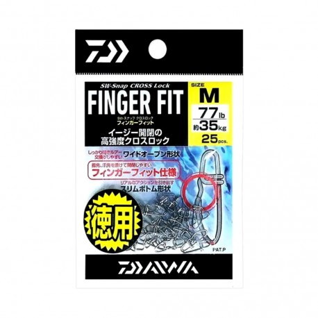 Daiwa Finger Fit Size M (55lb/35kg) (25pcs)