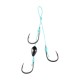 Daiwa Kohga Replacement Hook Beta SS Attachment 3-Hook Step - Size SS (2pcs)
