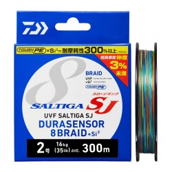 Daiwa Saltiga Durasensor 8 Braid +Si 300m - PE2 35lb-16kg