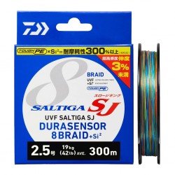 Daiwa Saltiga Durasensor 8 Braid +Si 300m - PE2.5 42lb-19kg