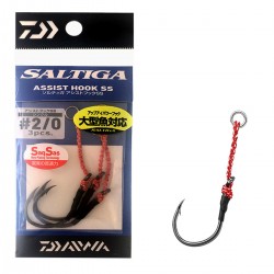 Daiwa Saltiga Assist Hook SS Single - 2/0 (3pcs)